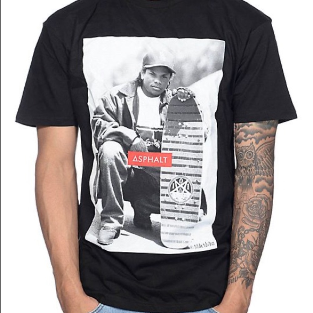 Asphalt Yacht Club x Eazy E x Mike Miller Black Shirt